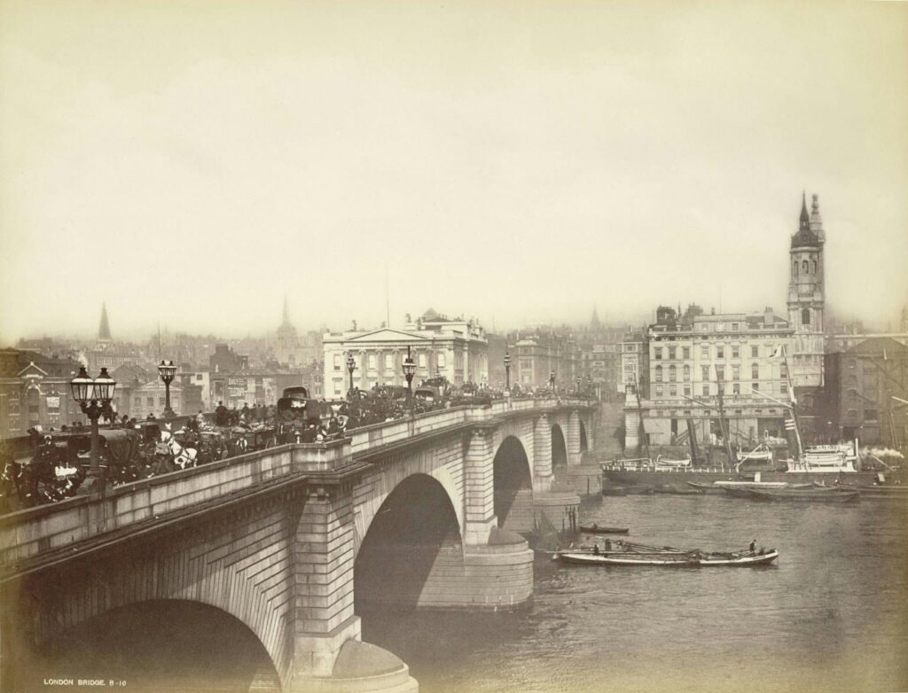 London Bridge circa 1870 -1890 