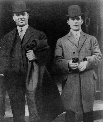 Max Blanck and Isaac Harris, also known as the Shirtwaist Kings.
Courtesy: Cornell Kheel Center
