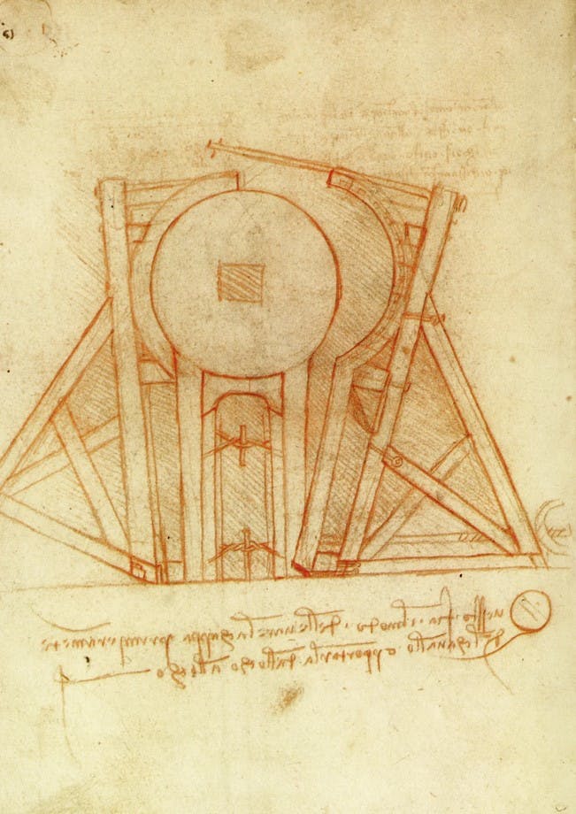 Mould design to cast Leonardo's Horse 