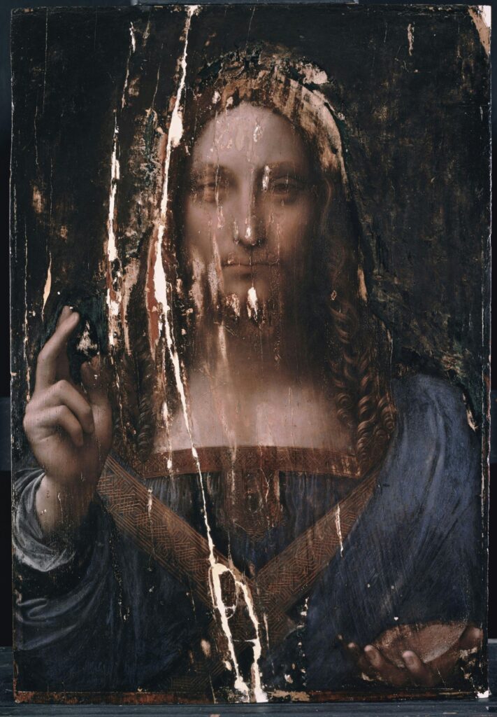 Salvator Mundi Pre-Restoration