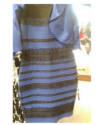 The Dress that broke the internet in 2015. What do you think Is it White and Gold or Blue and Black