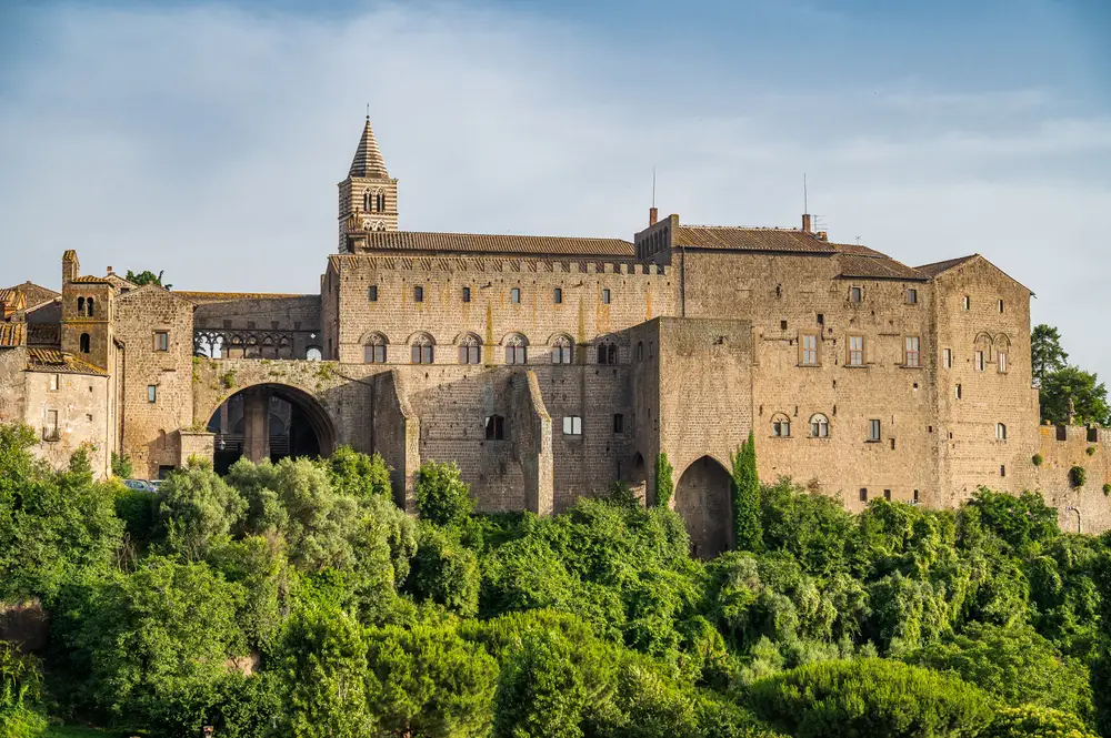 Palazzo dei Papi in Viterbo where the longest papal conclave took place (1268-1271)